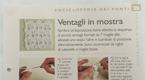Scheda tecnica punti uncinetto - scheda,