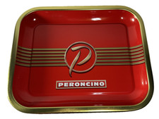 PERONCINO BIRRA PERONI VASSOIO DI LATTA PUBBLICITARIO VINTAGE DA COLLEZIONE