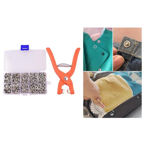 Bottone pressione con pinza - pressione,