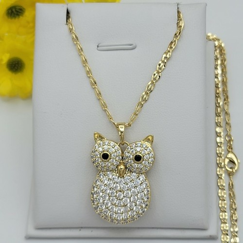 Collana con ciondolo - , gufo