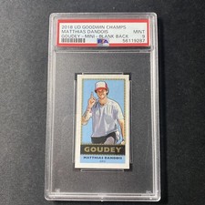 2018 UD Goodwin Champs Goudey