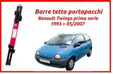 Barre portatutto per Renault Twingo  prima serie portapacchi da tetto complete