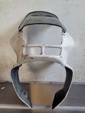 [40] CUPOLINO BIANCO PER MOTO HONDA DOMINATOR 650 DEL 1991-9195 CON PLEXIGLASS