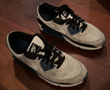 Scarpa Nike Air Max 90 bianco blu grigio nero FB9658-002 uomo taglia 11,5