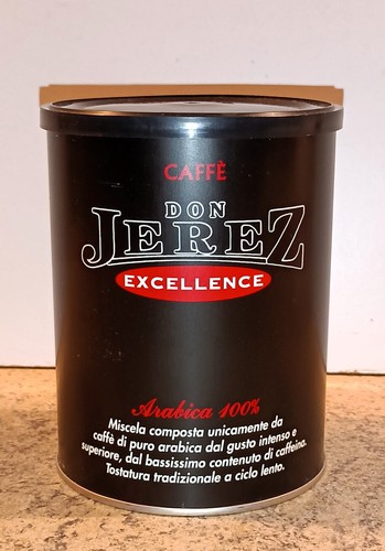 Barattolo latta caffe don - ,