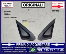 PLASTICA TRIANGOLO PARAFANGO PORTIERA VETRO DX SX FIAT GRANDE PUNTO + EVO