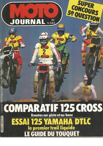 Moto journal 543 comp 125 - comp.,