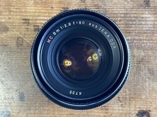 Carl Zeiss Jena DDR Biometar MC 80mm f2.8 For Pentacon Six