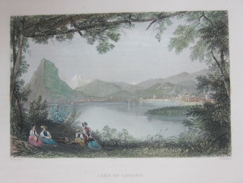 1838 lake lugano view lauis - lugano,