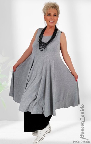 Lagenlook top maglia abito - top,