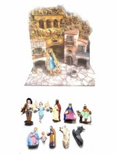 Nativity scene with 10