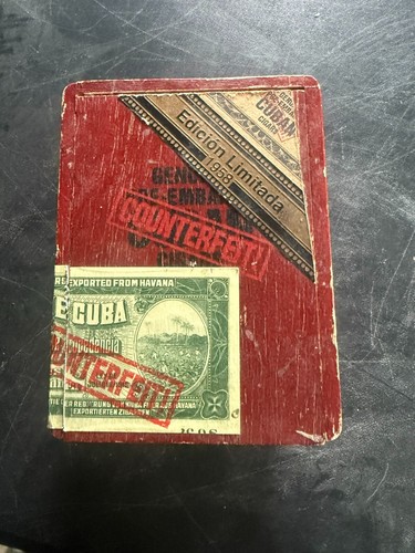 Cuban contraffatto scatola - cuban,
