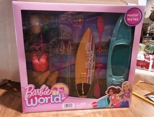 Barbie world kayak surf - world,