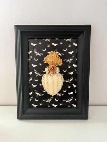 Quadro con cuore sacro - , ex-voto