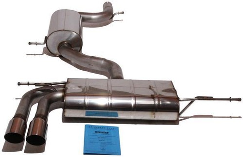 Bastuck 70mm impianto 2x76mm - impianto,