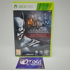 BATMAN ARKHAM COLLECTION XBOX 360 PAL ITA ITALIANO COMPLETO