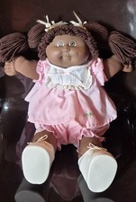 Vintage Cabbage Patch Kids 1982 80s african black doll pink bambola cavolo ?