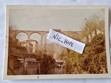 Fotografia Locomotore Elettrico FS E 428 di 2°serie su viadotto