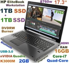 Workstation HP 8760w 17.3" FHD