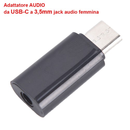 Adattatore usb 5mm presa - adattatore, usb-c