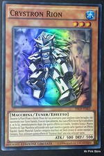 CRYSTRON RION INOV-ITSE3 Super Rara in Italiano YUGIOH