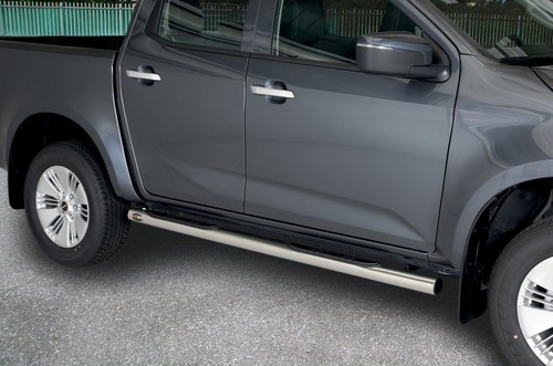 Pedane laterali acciaio - , inox