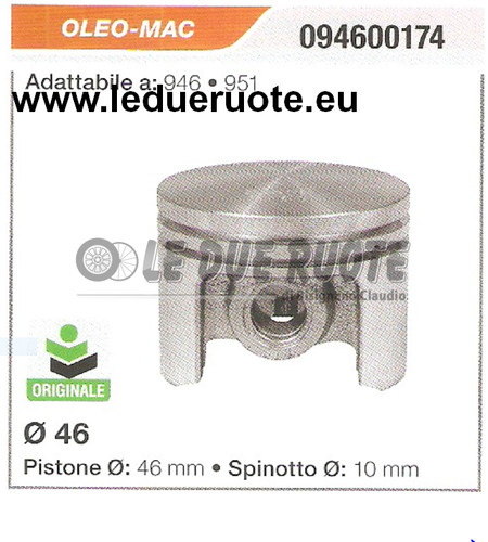 094600174 pistone completo - 094600174,