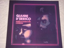 GIANNI D'ERRICO - ANTICO TEATRO DA CAMERA - ITALIAN PROG LP 12" VINILE