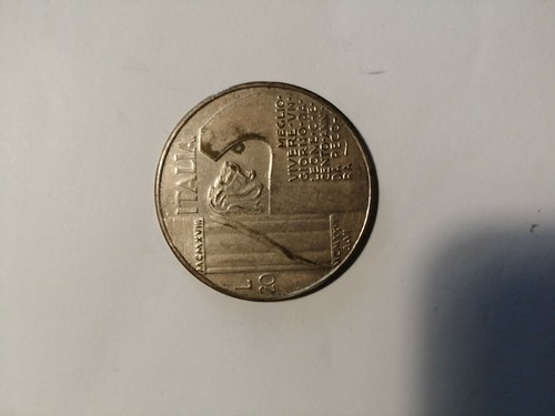 Moneta lire mussolini - moneta,