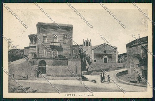 Agrigento licata cartolina - licata,