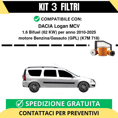 Kit filtri tagliando per - filtri,