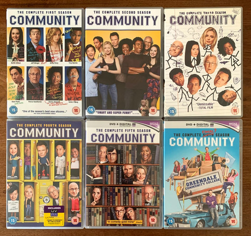 Community complete series dvd - community,