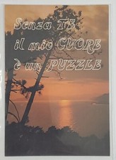 Postcard Senza TE il mio Cuore