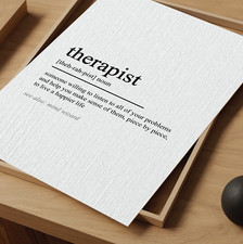 Stampa definizione terapeuta