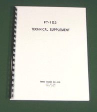 Yaesu 102 manuale - yaesu, tecnico