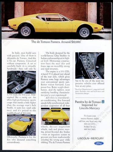 1972 tomaso detomaso - tomaso,