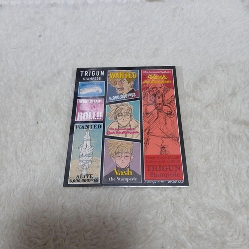 Adesivo trigun design vash - vash, the