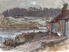 Quadro acquerello MARY