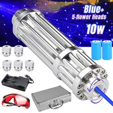 10W Adjustable Blue Burning
