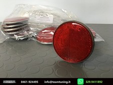 Catarifrangente CATALUX 80 Rotondo Ø 87,40mm Rosso Senza Vite Camion Pullman Tra