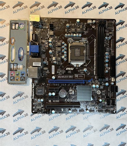 Msi h61m e33 - h61, 2x