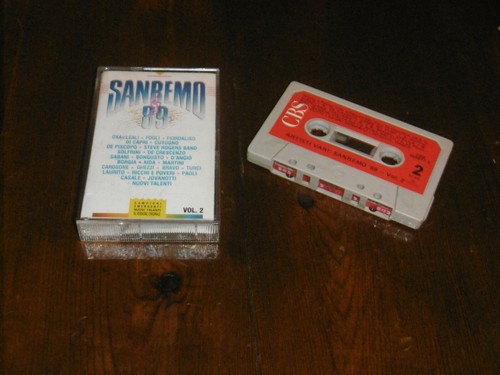 Musicassetta sanremo oxa - sanremo, 89