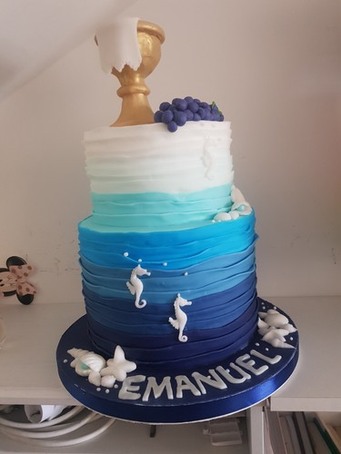 Torta scenografica pasta - scenografica, di
