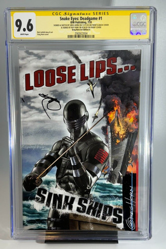 Snake eyes deadgame cgc - deadgame, #1