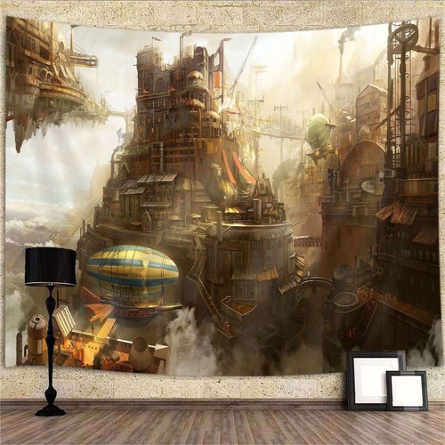 Steampunk città anime - , poster