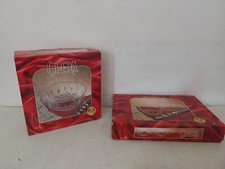 Set Coppa e 6 coppette OPERA RCR cristallo al piombo 24%