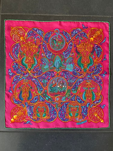 Foulard hermès intitulé - hermès, la
