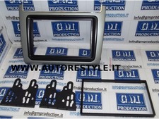 MASCHERINA ARGENTO AUTORADIO NAVIGATORI GPS MONITOR 2 DIN POLO 2014