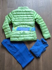 Piumino D'oca Verde Geospirit Winter PARALYMPIC GAME Torino 2006