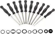 Kit di cacciaviti per la regolazione del carburatore Hippotech da 10 pezzi 